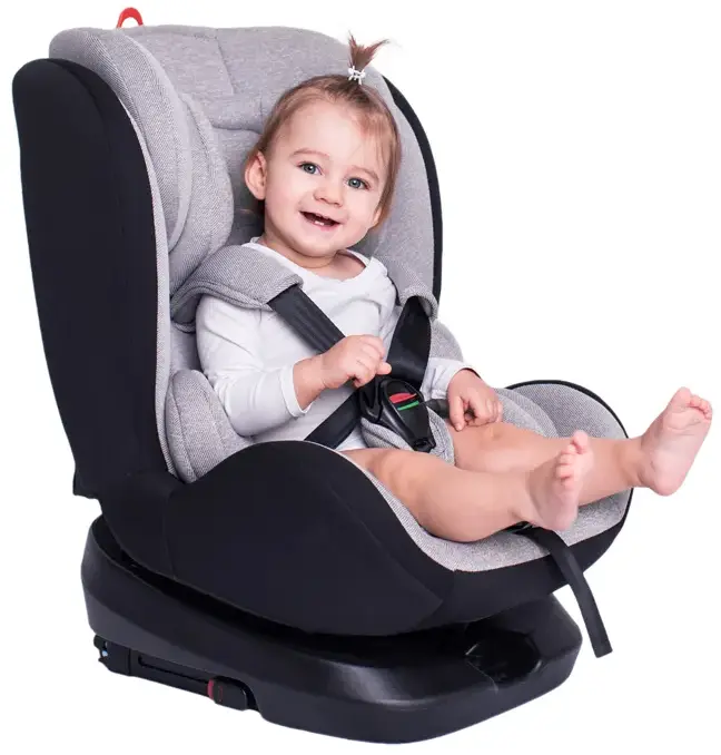 Дитяче автокрісло Lorelli Nebula Isofix Grey Leather